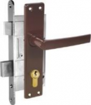 Kurzemes Įleidžiama spyna ZV-45 406C-35802/22 ruda, be mechanizmo, 72 mm