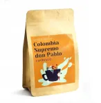Kavos pupelės Świeżo Palona Kavos pupelės Colombia Supremo Don Pablo Espresso 250g