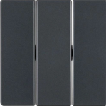 Hager Polo 16656086 Raktai 3 krypčių jungikliui antracitinis aksomas Q.1/Q.3 16656086