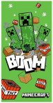 Brandmac Minecraft Boom vonios rank&scaron;luostis, paplūdimio rank&scaron;luostis 70x140cm