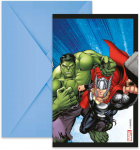 Ker&scaron;ytojai Evergreen vakarėlio kvietimai 6 vnt. FSC