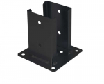 Stulpelių pagrindas Grundline 91x150x2mm juodas