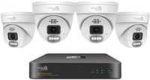 iGET HOMEGUARD HGNVK84804 - fotoaparato PoE rinkinys 2K NVR 8CH + 4x lauko kamera su garsu