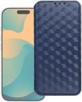 Dėklas su klapką na Xiaomi Redmi NOTE 15 PRO 4G Cubic Book mėlyna