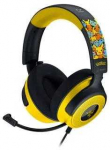 Ausinės Razer Kraken V4 X Pokemon Ausinių rinkinys su laidu su lankeliu ant galvos Gaming USB Type-C / USB Type-A Juodas, Geltonas