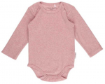 Pink Little Dutch Smėlinukas ilgomis rankovėmis &acute;Rožinė Melange&acute; - 62/68