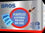 Elektrinio fumigatoriaus plok&scaron;telės nuo uodų BROS, 20 plok&scaron;telių