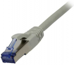 Synergy21 Patchkabel RJ45, CAT6A 500Mhz, 2m, grau, S-STP(S/FTP), AWG26, LSZH,