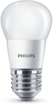 &Scaron;viesos diodų lemputė PHILIPS, P45, 5,5 W, E27, 470 lm, 2700K, atitinka 40 W