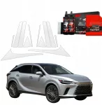 GrizzGlass Apsauginė plėvelė ant stulpelių BodyShield, skirta Lexus RX 350h (2022-2025) [12w1]