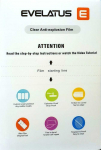Evelatus Universal Plan&scaron;etė Hydrogel filmas for cutter Transparent