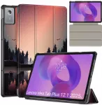 Strado-Tech plan&scaron;etinio kompiuterio dėklas Lenovo Idea Tab Plus 12.1 2025 - apsauginis su stovu, prieiga prie portų ir mygtukų