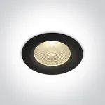 10W LED įleidžiamas &scaron;viestuvas, juodas, 3000/4000/5000K, 10110CA/B/V