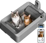 PETKIT savaime i&scaron;sivalantis kačių tualetas su AI kamera, didelis, P9905