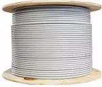 Lanview Cat6a F-UTP tinklo kabelis 4x2xAWG23 500m, 500 m, Cat6a, F/UTP (FTP), Balta