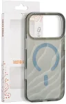 Telforceone Tecto Shield Desert Mag dėklas iPhone 17 Pro Max 6,9" / 18 Pro Max 6,9" sidabrinis