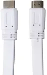 Sinox Vienas HDMI&trade; plok&scaron;čias plonas kabelis. 3 m. Baltas