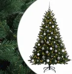Dirbtinė kalėdinė eglutė su rutuliuku 210 cm 300 LED