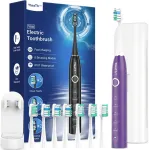 YTEATH PRO soninis elektrinis dantų &scaron;epetėlis su 5 režimais ir 8 galvutėmis Y08U