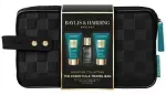 Baylis & Harding Vyrų du&scaron;o rinkinys su krep&scaron;iu (juodieji pipirai ir žen&scaron;enis) &ndash; Kūno priežiūros dovanų rinkinys krep&scaron;elyje (3 vnt.)
