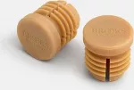 Brooks Vairo rankenėlių kam&scaron;čiai BROOKS RUBBER BAR END PLUGS NATURAL (NAUJI)