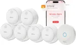 IMOU dūmų jutiklių rinkinys KIT-3, &scaron;liuzas + 6 jutikliai (Smoke Detector ZSM1 Kit-EU-6-M)