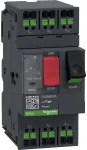Schneider Variklio apsauginis jungiklis TeSys Deca 3P AC-3/AC-3e 0,16&ndash;0,25 A termomagnetinis snap-in gnybtai su mygtuku (GV2ME02A)
