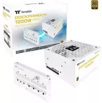 Thermaltake Maitinimo &scaron;altinis - dockpower fi 1200w auksinis modular atx3.1 gen5 snow