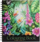 Craft ID - Colouring book - 30 designs - Flowers (CR5027/GE)