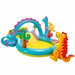 Pripučiamas vaiki&scaron;kas baseinas Intex Dinozaurai Žaidimų aik&scaron;telė 302 x 112 x 229 cm 280 L