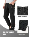 Sportinės kelnės Rockbros, juodos, XL
