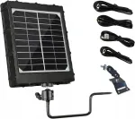 Folgtek saulės baterija 8000mah 12v 9v 6v atsparus vandeniui, skirta lauko kameroms