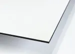 Aliuminio kompozicinė plok&scaron;tė, balta, 3 mm, aliuminio daugiasluoksnė plok&scaron;tė, vidaus ir lauko daugiasluoksnė plok&scaron;tė, tvirta ir lengva, įvairių dydžių (1, 21 x 29,7 cm)