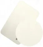 Kaia-baby muslininė paklodė su guma lovytei 50x82 ivory