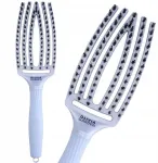 Olivia Garden Fingerbrush Combo Polar Mėlyna &scaron;epetys