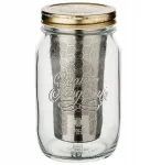 Virdulys Brewjar Cold Brew Jar - 1 l - Stiklainis su filtru