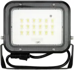 PNI GreenHouse WS50 PRO 50W LED prožektorius su 6W saulės baterija, 5000mAh akumuliatoriumi, 800lm, nuotolinio valdymo pulteliu, laikmačiu ir reguliuojamu ry&scaron;kumu, 6500 K, IP65