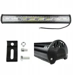 Diktofonas Galinga 480w darbinė lempa 160 led 59cm ledbar halogenas 8 modulių 12v 24v hom.