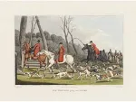 Plakatas Artery8 John Heaviside Clark - Fox Hunt in Cover neįrėmintas spaudinys 30 x 40 cm