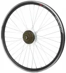 Kands 27,5 colių galinis dviračio ratas V-brake + Shimano 6 pavarų laisvoji pavara