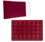 Dėklas monetoms su užraktu, skirtas 35 monetoms, tipas P35, 36 mm