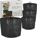 Owngrown augalų mai&scaron;as 20 l rinkinys: 4 x 20 l augalų mai&scaron;ai balkonui ir vazoniniams augalams - bulvių auginimo mai&scaron;as - balkoninis augalų mai&scaron;as - augalų vazonas 20 l - sodinimo loveliai, skirti naudoti lauke