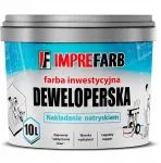 Imprefarb Akriliniai investiciniai statybiniai dažai, balti, 10 l