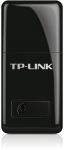 TP-LINK N300 WLAN Mini-USB adapteris, 2,4 GHz, 802.11b/g/n, QSS mygtukas, Autorun įrankis, palaiko Windows XP/Vista/7/8 ir MacOS