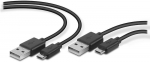 Speedlink kabelis Stream PS4 2 vnt (SL-450104-BK)