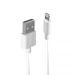 Kabelis - Lindy USB Type A į Lightning kabelis 3m 480Mbps baltas