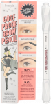 Benefit Goof Proof Brow Shaping Pie&scaron;tukas antakių pie&scaron;tukas, atspalvis: 4 Warm Deep Brown, 0.34 g