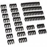 Akasa Cable &Scaron;ukos Set – 3mm, juodas
