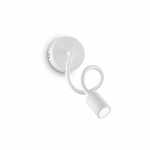 Sieninis &scaron;viestuvas Ideal Lux 3W wall lamp with 1 light FOCUS-1, 3000K, sand color