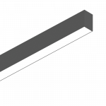 Pakabinamas &scaron;viestuvas Ideal Lux 36W linear system FLUO, 4000K, aliuminio